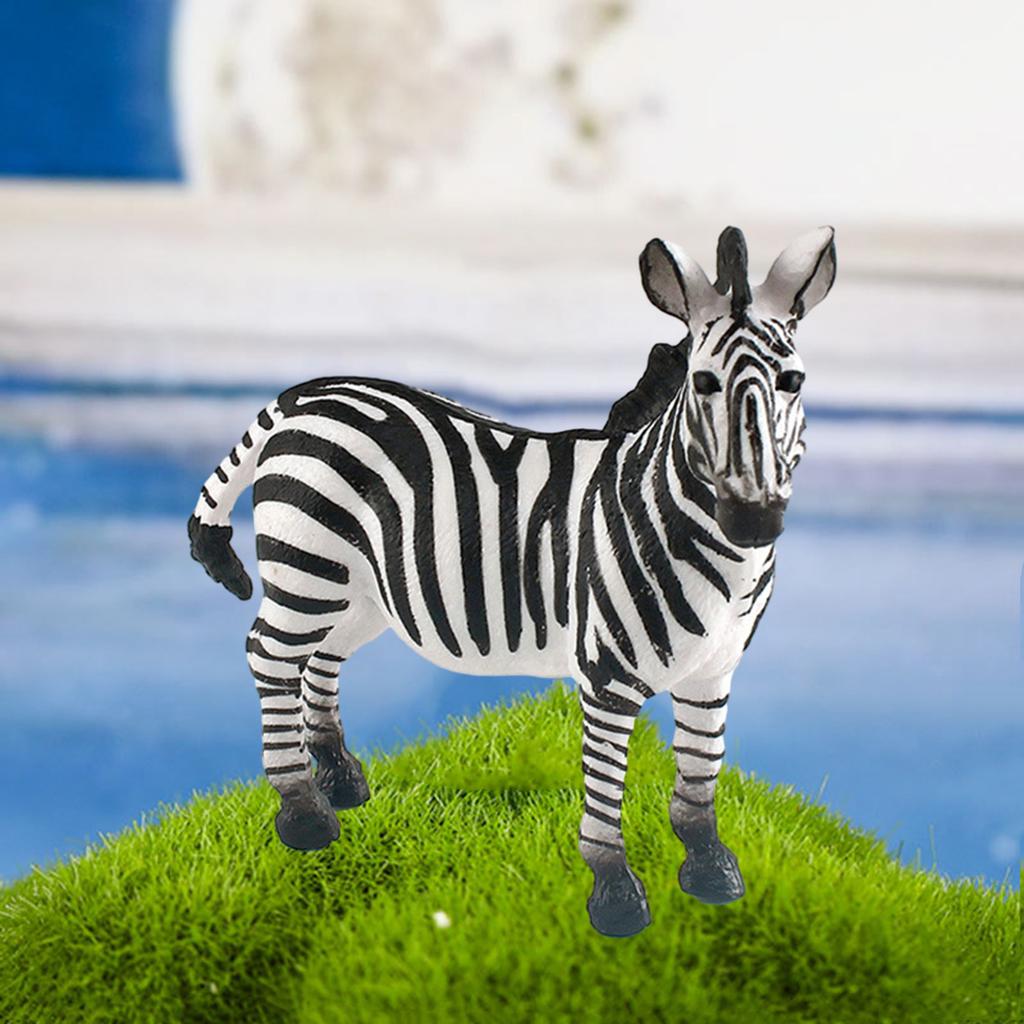 Animal Figurine Realistic Alpaca Goat Deer Ostrich Horse Forest Woodland Creatures Figure Kids Educational Wild Animal Toy