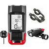 800 Lumen Bike Light LED 3 In1 USB Rechargeable Accurate Stopwatch Light with Horn Bike Accessory
