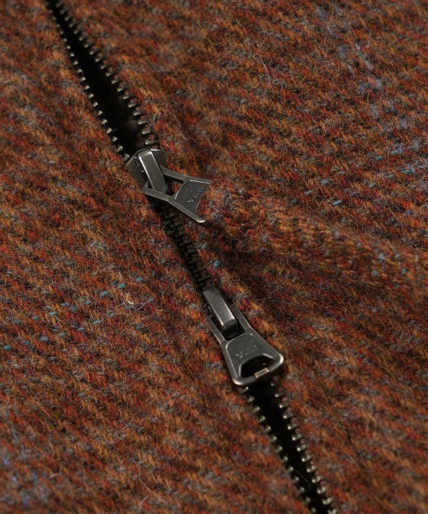 Frizmworks Fluffy Wool Harrington Jacket _ Maple