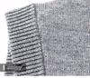 Men's Sleeveless Knit Cardigan: Autumn/Winter Solid Color Round Neck Vest