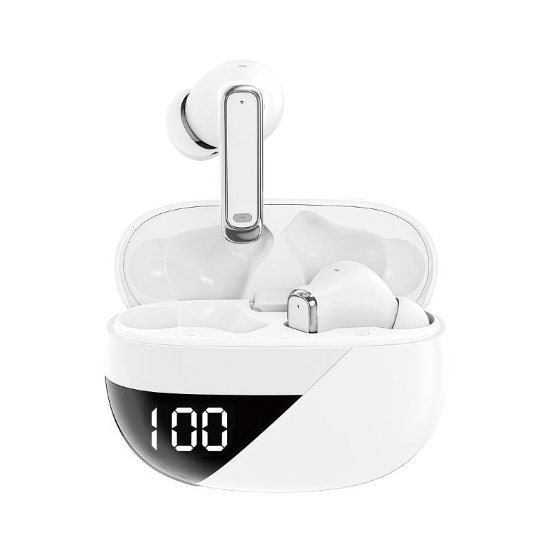 NE115 Wireless Sports In Ear Headphones With Digital Battery Display For Long Music Playbacks