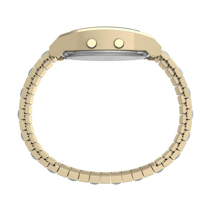 TIMEX Classic Digital T80 Watch Quartz 30m Water Resistance Plastic Gold Dial TW2W40800 Women's