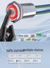 Lanbo 16F1 IP68 Waterproof Metal Push Button Switch with LED, Wire, and Stainless Steel Self-Locking Reset