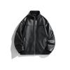 New men's PU leather jacket stand-up collar jacket loose casual locomotive jacket spring and autumn European and American men's leather jacket