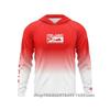 Mens UPF 50 Quick-Dry Fishing Shirt With Hood Long Sleeve Sun Protection Top Outdoor Angling Wear
