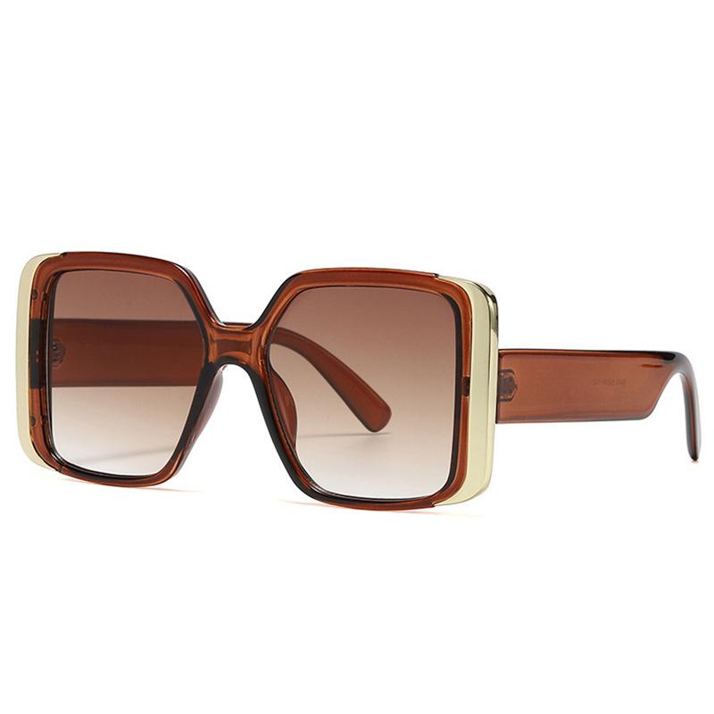 

Cool Colorful Square Sunglasses for Women Latest Brand Design Classic Vintage Blue Green Sun Eyeglasses For Men Unique Eyewear Sunglasses UV400 Oculus as picture