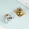Electric Guitar Jack Output Plate Guitar Output Jack Plate Square Shape Metal Compact Guitar Jack Socket Plate Guitar