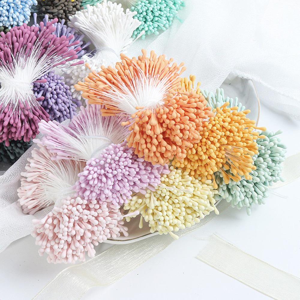 2mm Korean Matte Stamen Flower Core Buds for DIY Hair Accessories & Simulation Flowers
