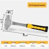 Octagonal Demolition Sledgehammer: Heavy-Duty Wall-Breaking Mason's Tool.