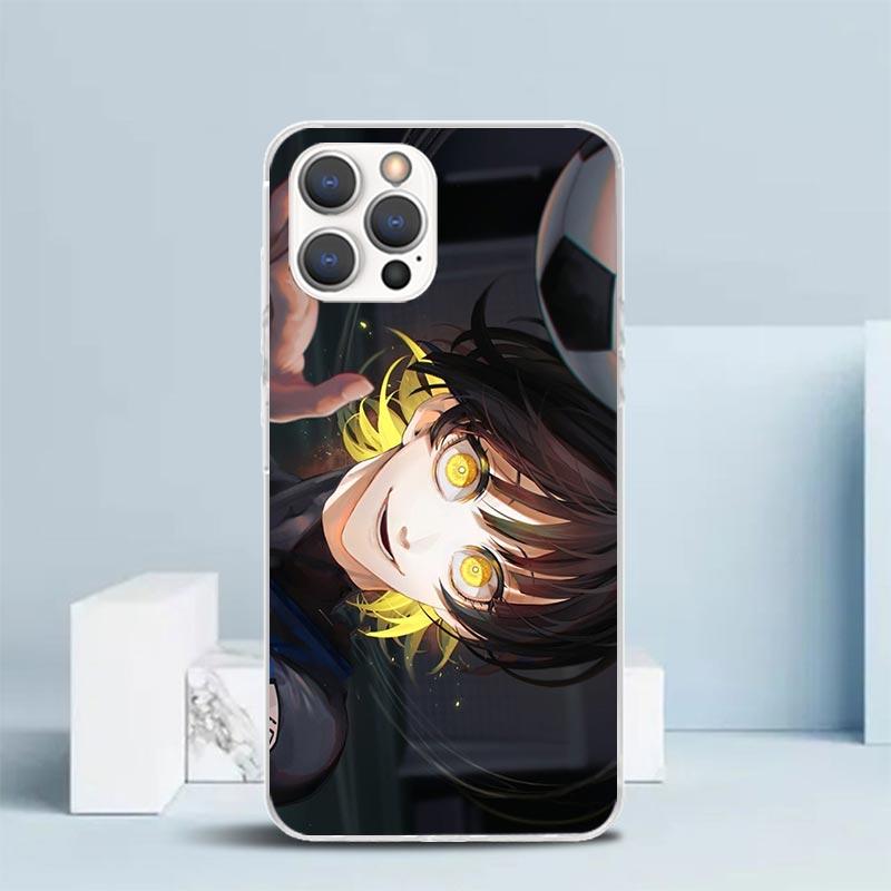 Blue Lock Bachira Meguru Phone Case For IPhone 16 17 Air 16E 15 14 Plus 13 Mini 12 11 Pro Max 7 8 + SE 2020 Soft TPU Back Cover