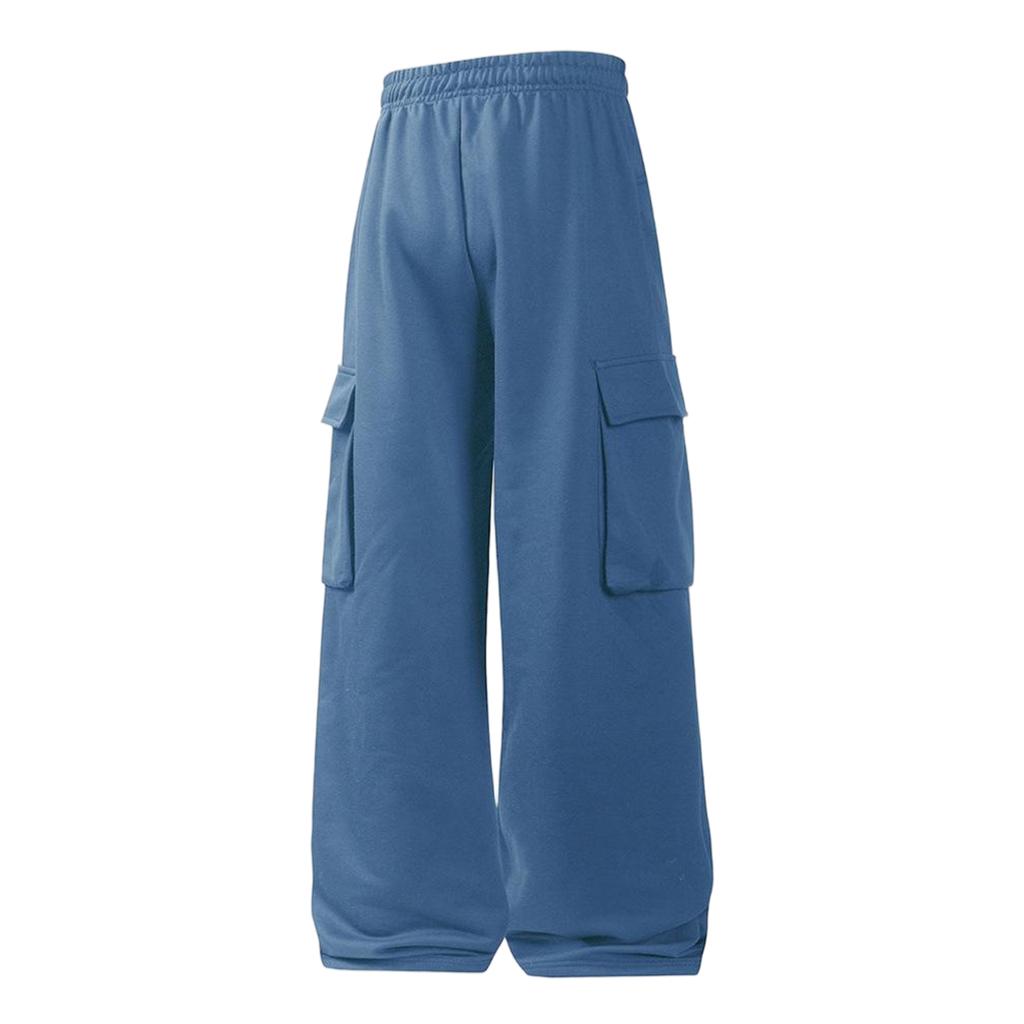 Herren Freizeit- Cargohose Lockerer Schnitt Gerades Bein für Frühling und Alltag