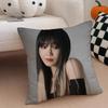 singer sweet JJung Eun Ji Cushion Cover Throw Pillow Cover Hidden Button Durable Polyester Chair Cushion