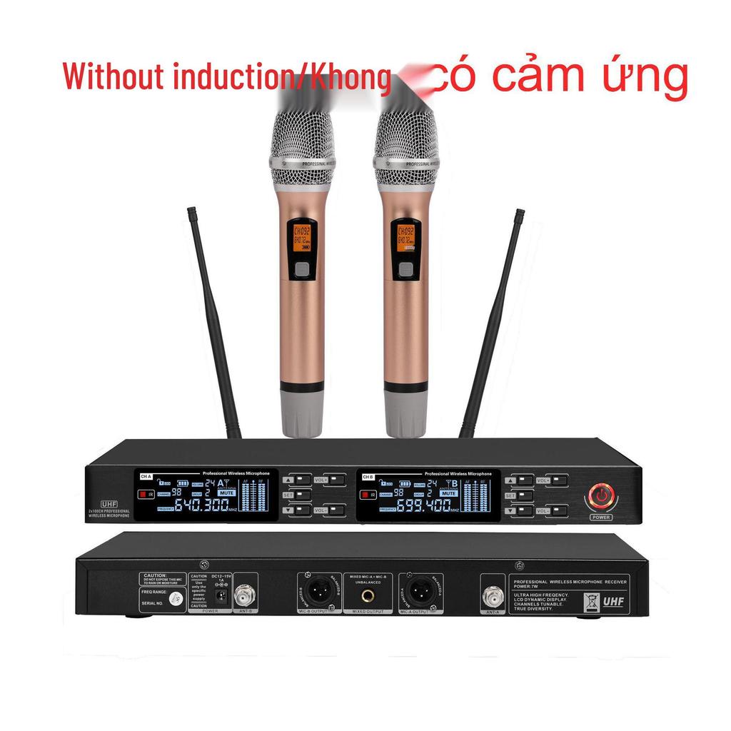 High-End Wireless U-Band Infrared Lavalier & Headset Stage Microphone