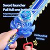 New Kid Spinning Sword Launcher Gyro Toy Multiplayer Interactive Game Color Luminous Spinning Toys For Children's Birthday Gifts