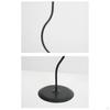 Black Conical Candle Holder Made of Iron, Table Decoration, Versatile, Traditional for Living Room,