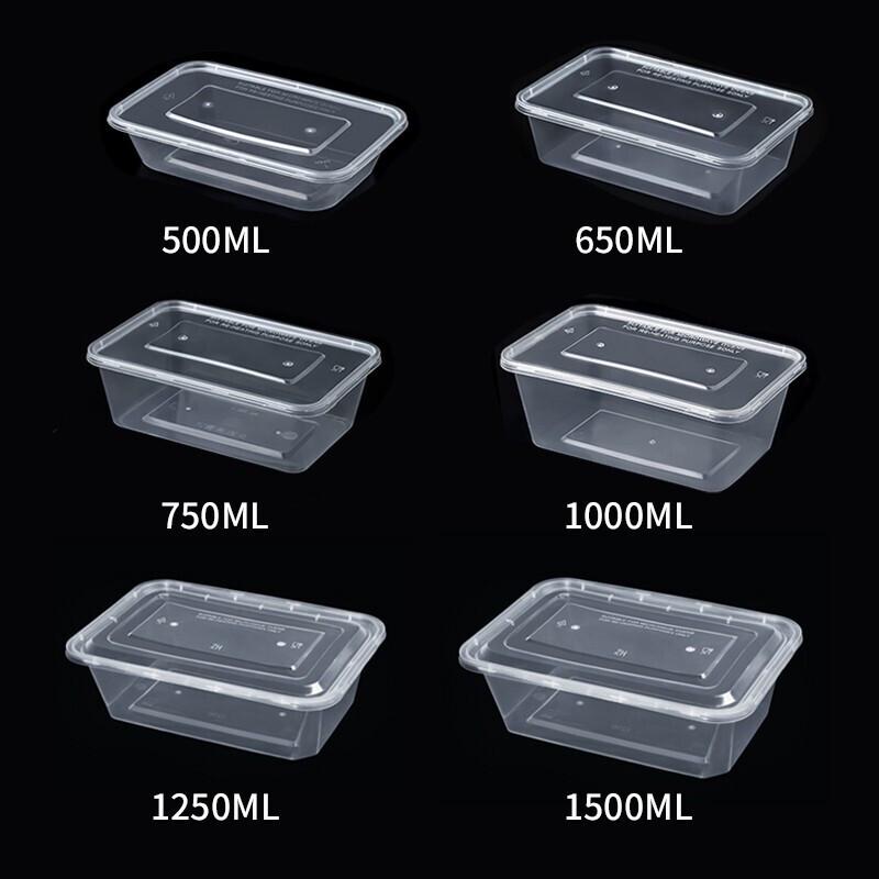 Huabeishi Disposable Rectangular Food Containers