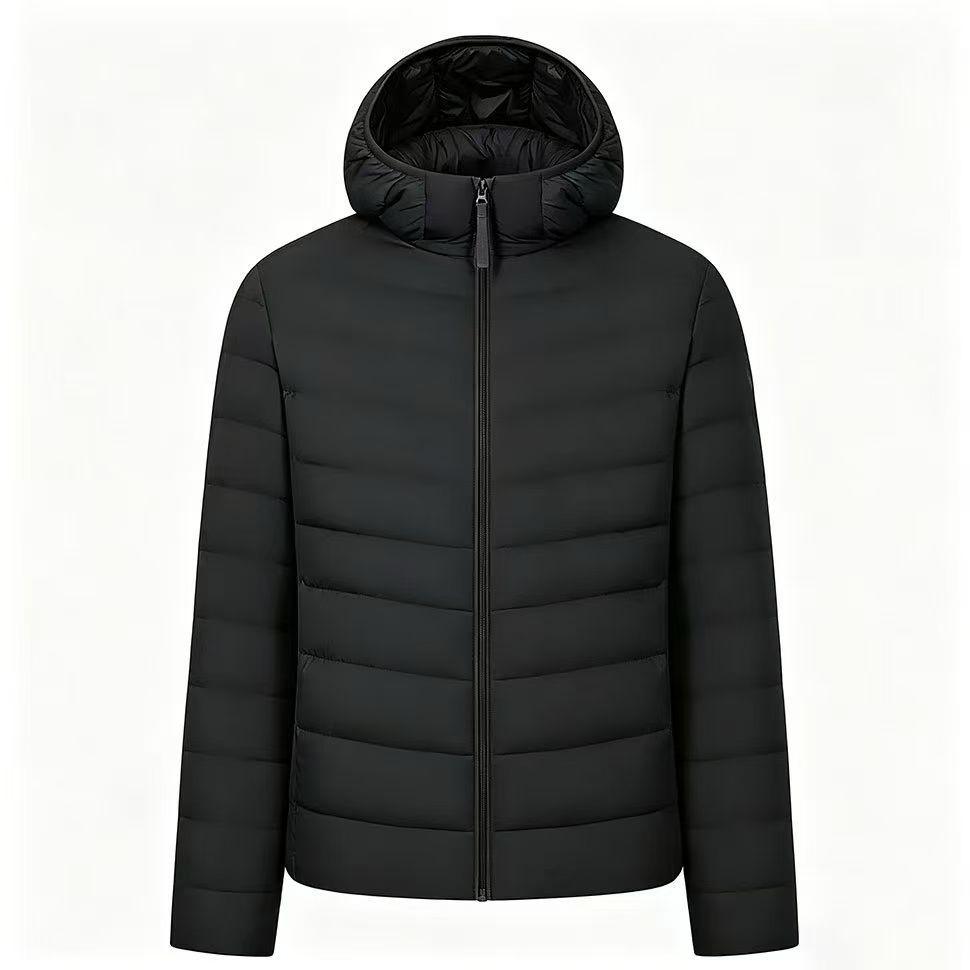 Leichte Kapuzen-Daunenjacke für Damen Herbst/Winter 2026 - Lässig, Warm, 90% Weiße Entendaunen, Vielseitige Mode-Oberbekleidung.