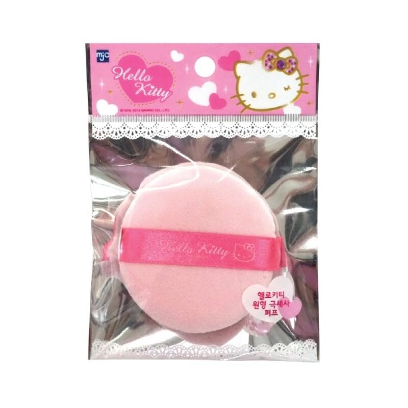 Hello Kitty Round Microfiber Puff