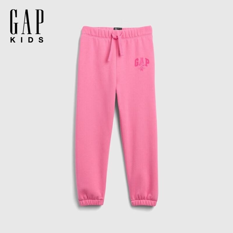 

Спортивные брюки-джоггеры с логотипом Gap для девочек-малышей 90 (1-2 Years)