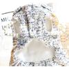 Pink Pearl Luxury Brand Classic Design Pet Clothes Winter Small Dog Dress With Snack Bag