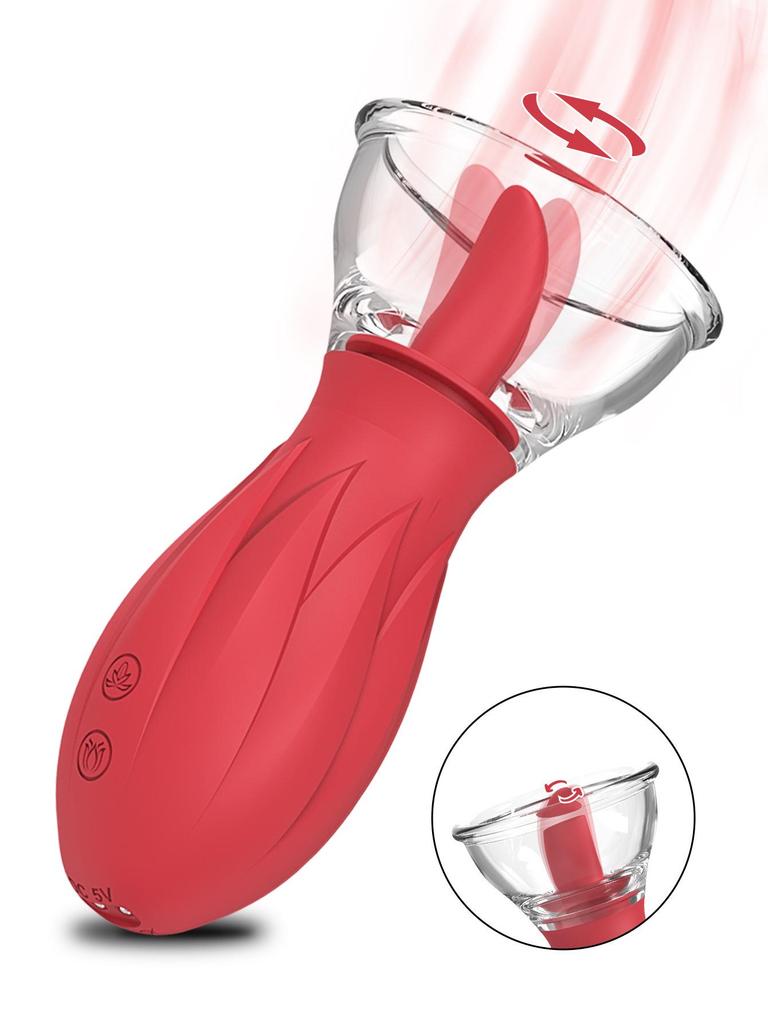 Cross-Border Clitoral Licking Suction Vibrator & Breast Massager