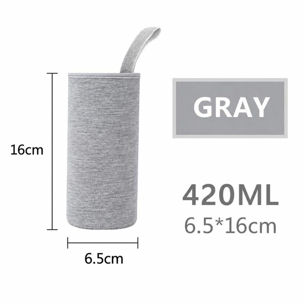 550/420M Water Bottle Sleeve With Handle Cup Sleeve Washable Insulated Bottle Cover