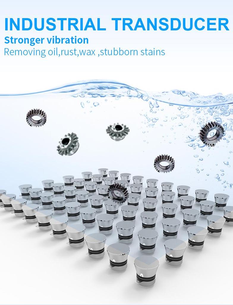 Ultraschallreiniger für Brillen, Uhren, Schmuck und Zahnprothesen.