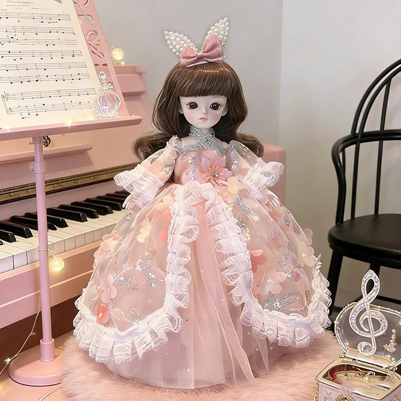 30cm Lolita Doll Outfit Set 6-Point BJD Dolls Clothes Only Non-Plush Toy Girls Ages 4-6