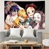 1PC Anime Samurai Warrior Battle Scene K-pop Music Group Tapestry Accessories for Bedroom,Livingroom, Dormitory Room Wall Decor Fan Birthday Gifts