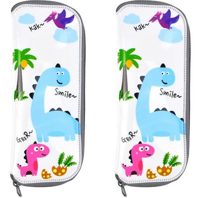 Cool Dino Multi Case, Weiß, 2 Stück, Koreanisches beliebtes Geschirr