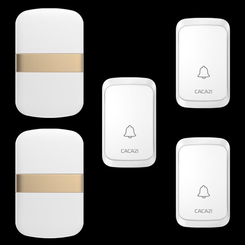 Smart Long-Range Wireless Doorbell with Remote Control & Elderly Call Button
