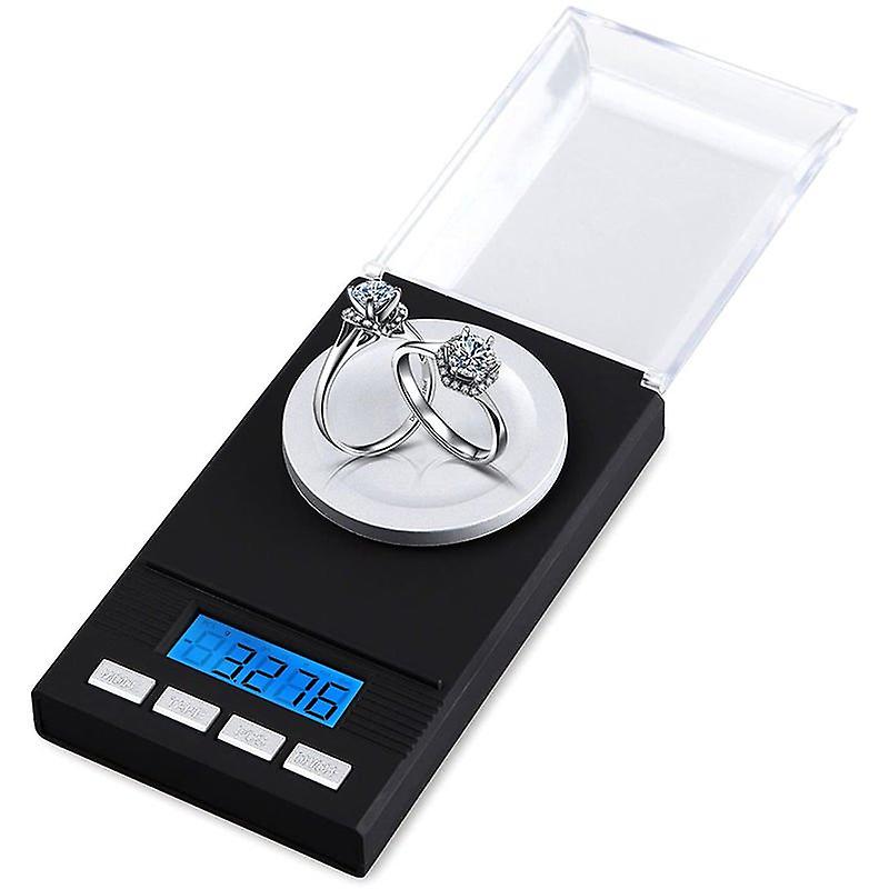 Digitální kapesní váha v miligramech 0,001 gx 50 g, digitální váha na šperky