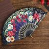 1Pc Plastic Folding Flower Crafts Floral Hand Dancing Spanish Style Wedding Party Decoration Lace Fan