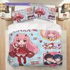 Cardcaptor Sakura Nice Fan Gift Patterned Pillowcase & Anime Duvet Cover Set Daily Use Bedroom Ornament -xia04