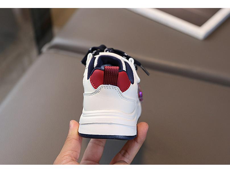 2025 Lightweight EVA Sole Children's Velcro Running Shoes for Girls - Spring & Autumn Collection