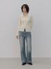 HUNCH Patch Collar Ribbed Knit-Pullover (3Color)