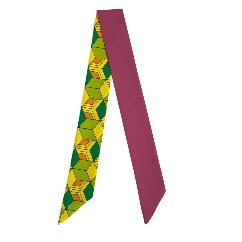 Demon Slayer: Kimetsu No Yaiba, with A Flowing Silk Scarf Headband and Hair Tie, Cosplays The Anime Butterfly Ninja Nezuko Tanjiro