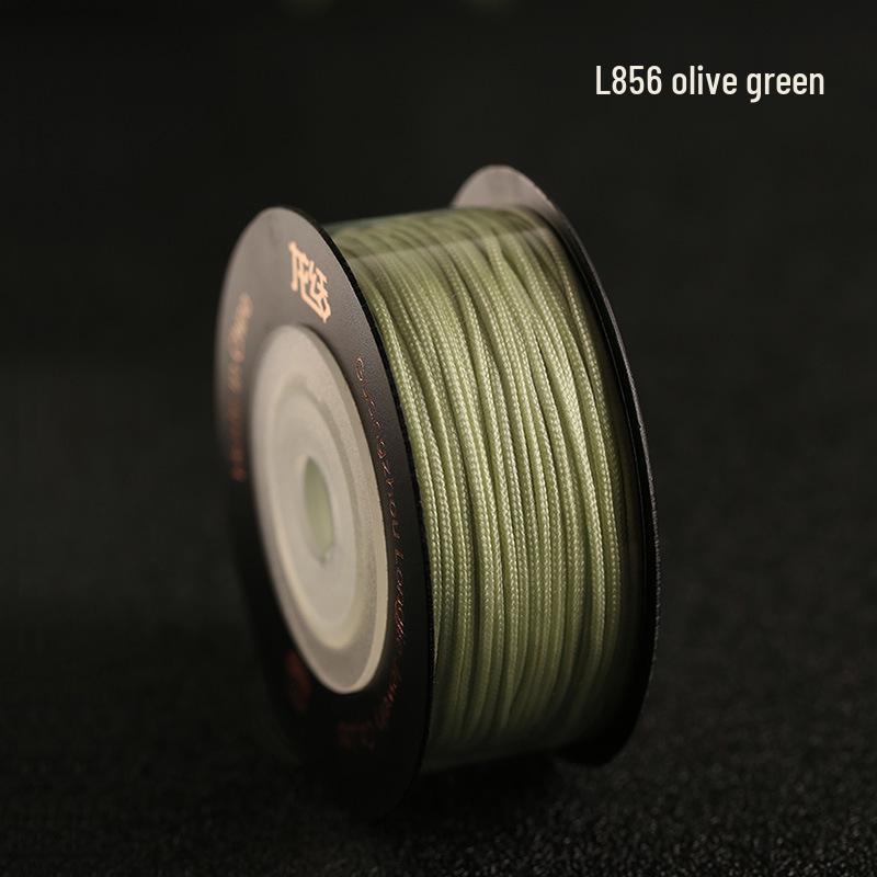 Dragon Knot High-A Jade Thread: Eco-friendly, Colorfast Jewelry Weaving Cord, 79 Colors, Handmade DIY Bracelet Material.