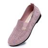 Women's shoes summer hollow mother casual shoes fashion one-pedal flat shoes women's middle-aged shoes