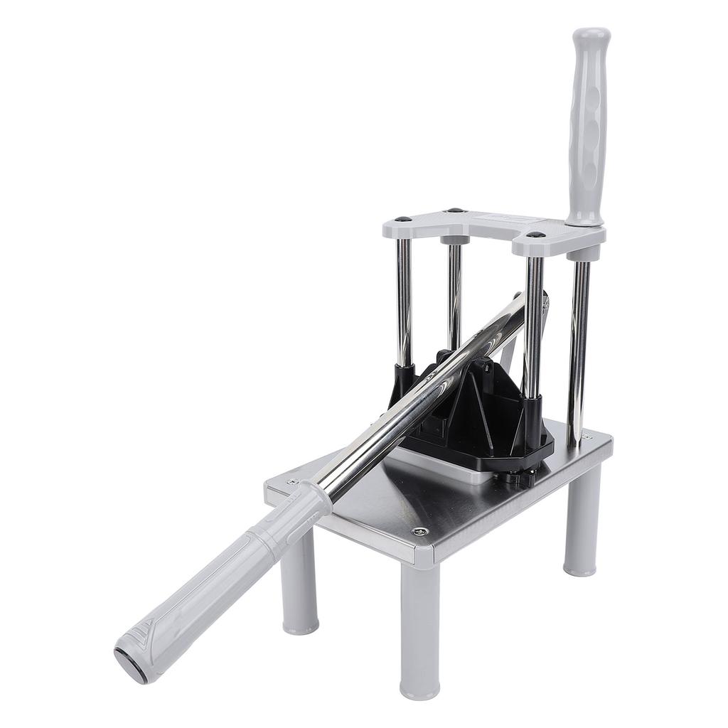 Kommerzieller Pommes-Frites-Schneider Edelstahl Kartoffelschneider mit Ersatzklingen Ergonomischer Griff