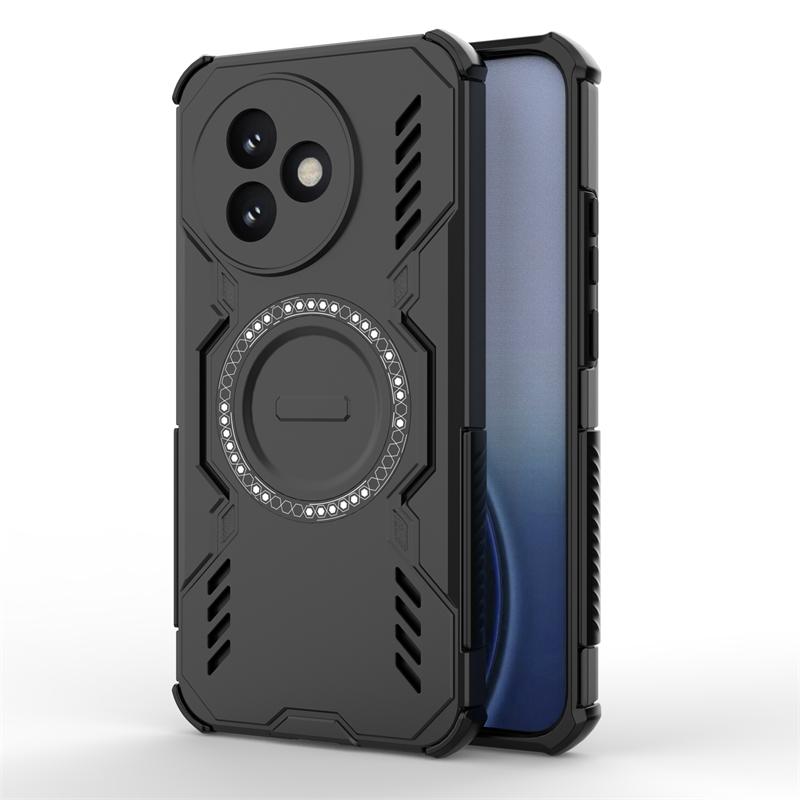 For Xiaomi Redmi K80 Ultra Case Redmi K80 Ultra Anti-knock Magnetic Adsorption Wireless Charge Cover For Redmi K80 Ultra Case
