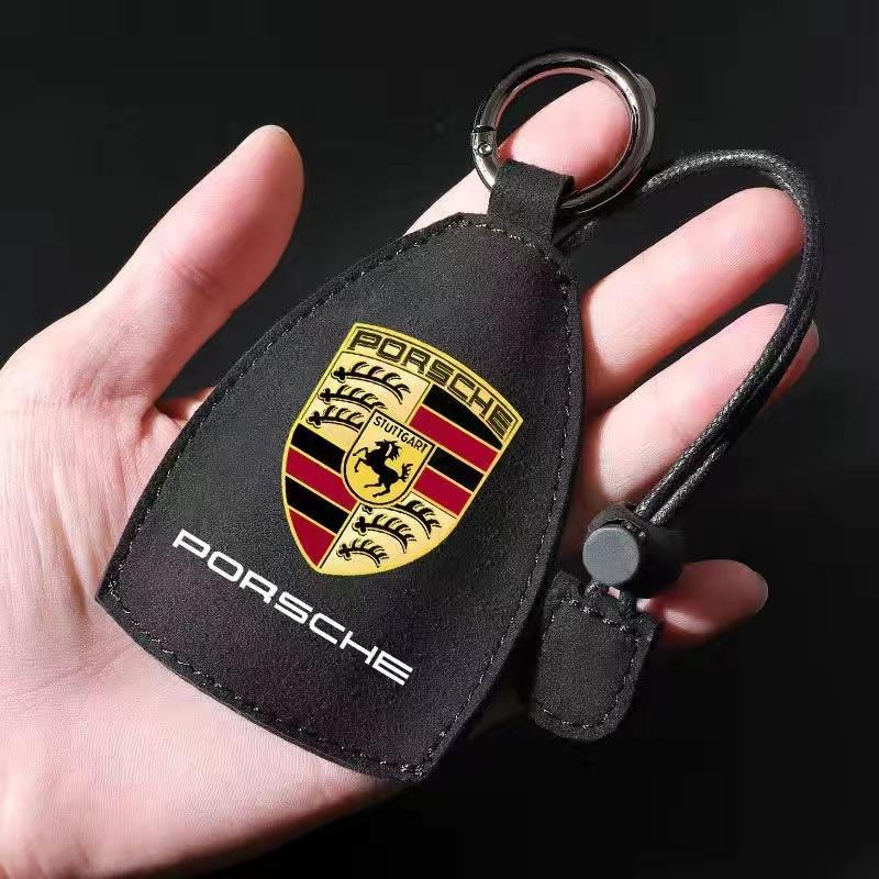 Úložná taška na klíčenku od auta Rozdělené pouzdro na klíče od auta Pouzdro na klíče Módní krabička na klíče Pro Porsche Boxster Cayman Cayenne 911 Macan Panamera