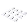 12PC Padded Comforter Clips Compact Multifunctional Metal and Foam Padded Blanket Fasteners