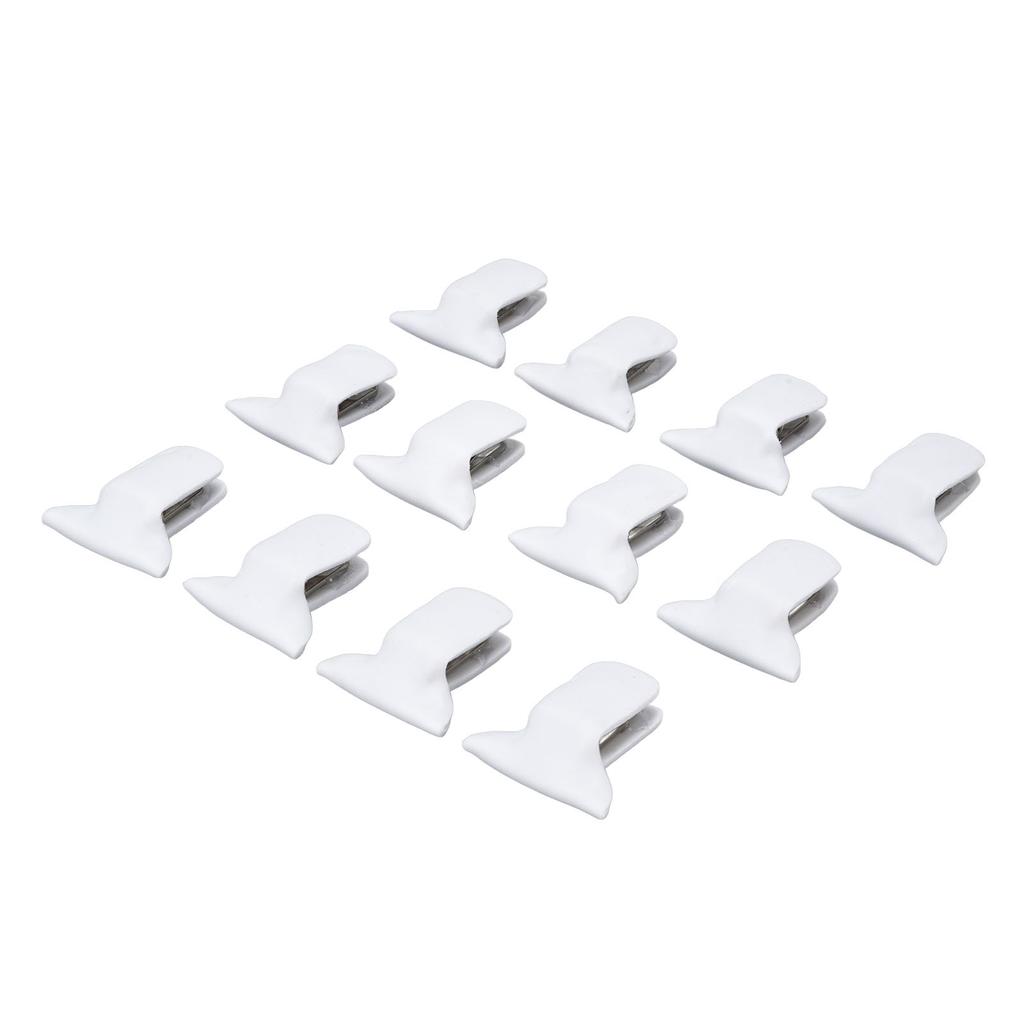 12PC Padded Comforter Clips Compact Multifunctional Metal and Foam Padded Blanket Fasteners