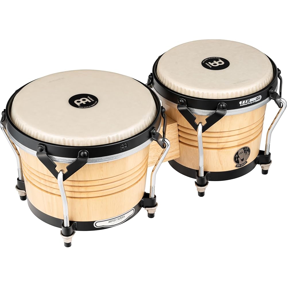 

MEINL Percussion Artist Series Luis Conte Signature Model LCR300NT-M Bongos, 6-3/4 & 8