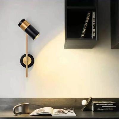Nordische Minimalistische Wandleuchte für Schlafzimmer, Flur, Wohnzimmer, Hotel oder Balkon. Drehend, Modernes Design.