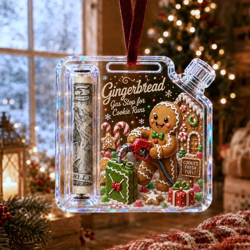Christmas Cash Gift Ornament Money Holader Hanging Ornament Christmas Tree Pendants Xmas Tree Accessories New Year Gift