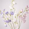 Lifelike Artificial Pea Flower Hydrating Fake Plants Elegant Silk Pea Branch  Living Room