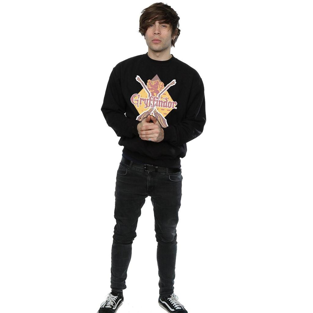 Harry Potter Mens Gryffindor Lozenge Sweatshirt