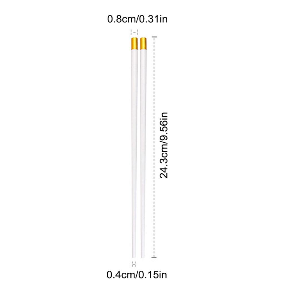 5/8/10 Pairs Reusable Chopsticks Korean Chopsticks Dishwasher Chopsticks Washable Food Grade Chopsticks Non Slip Easy To Use